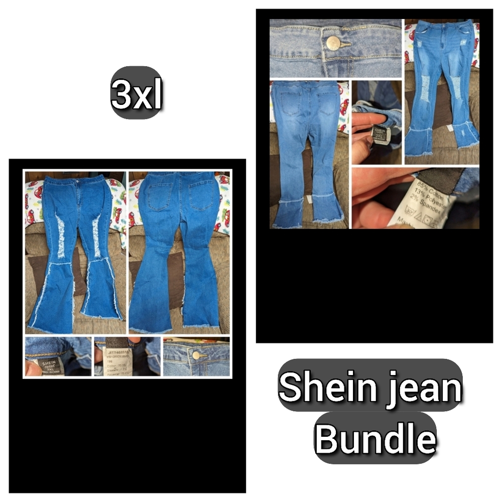 Shein pants plus size Jean Bundle